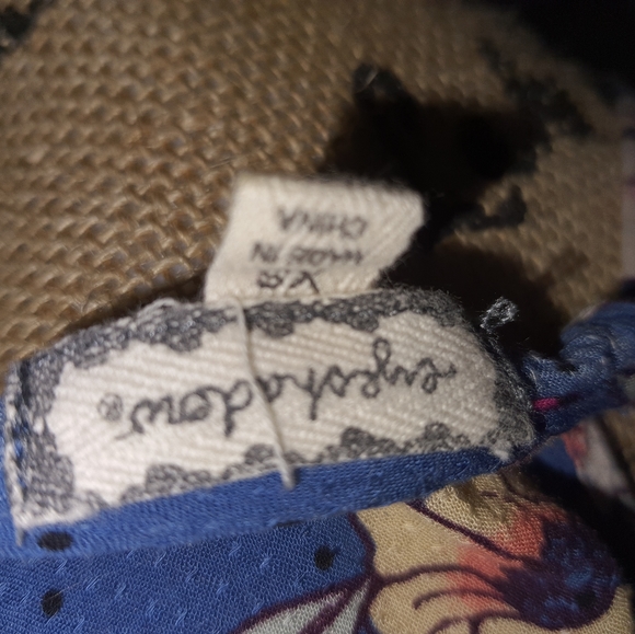 Eyeshadow Floral Blue Blouse XS - Picture 3 of 3